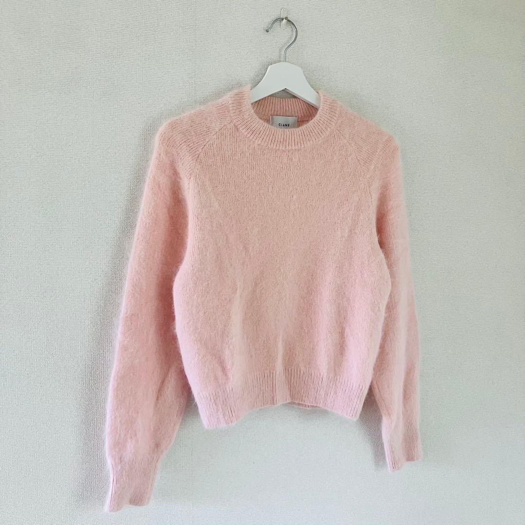 【CLANE】クラネANGORA COMPACT KNIT TOPS