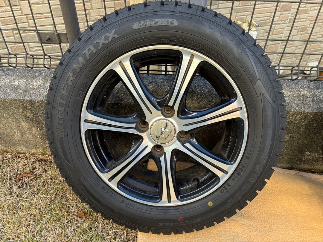 DUNLOP WINTER MAXX 175/65R14 タイヤセット
