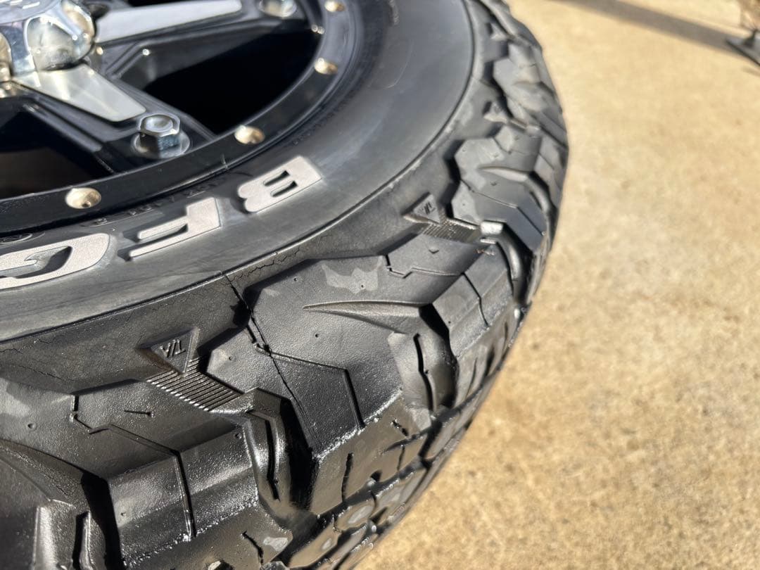 MKWホイール・BFGoodrich オールテレインタイヤセット　最終価格