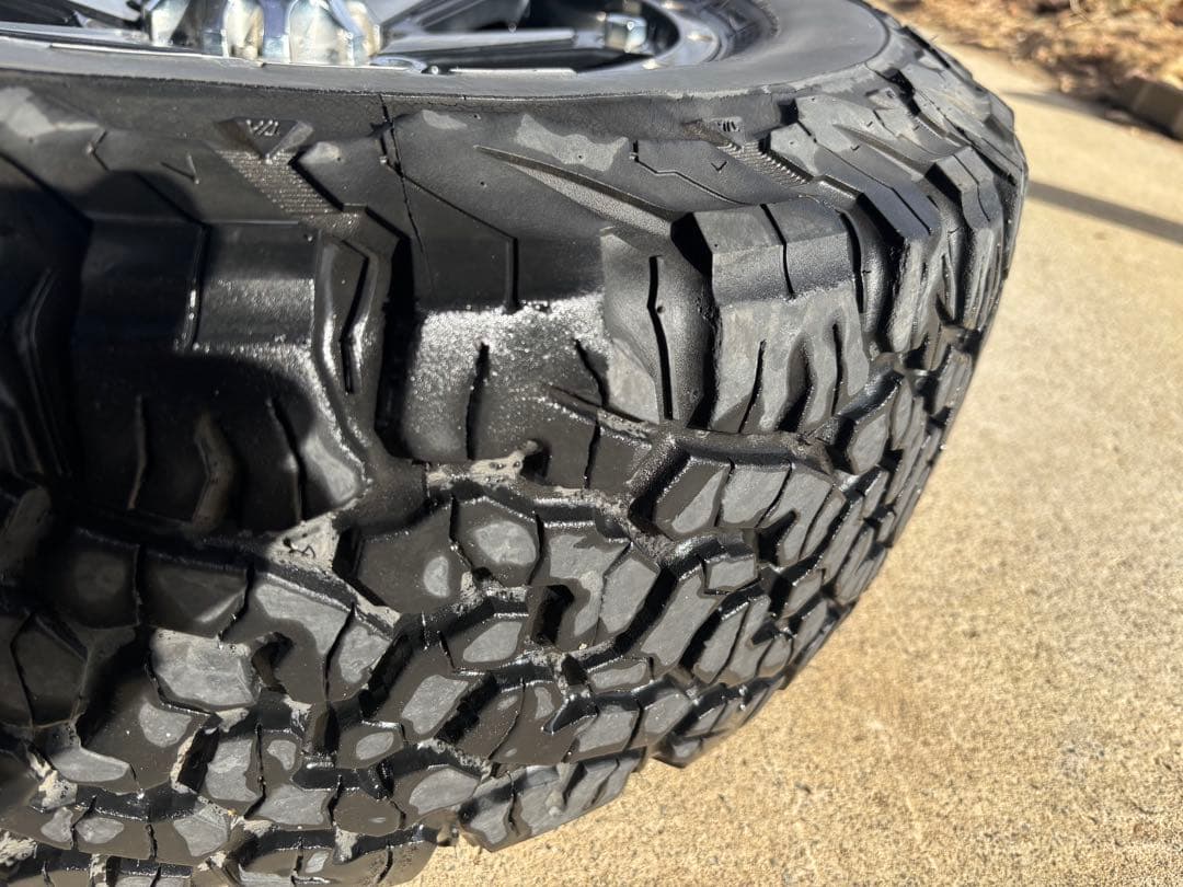 MKWホイール・BFGoodrich オールテレインタイヤセット　最終価格