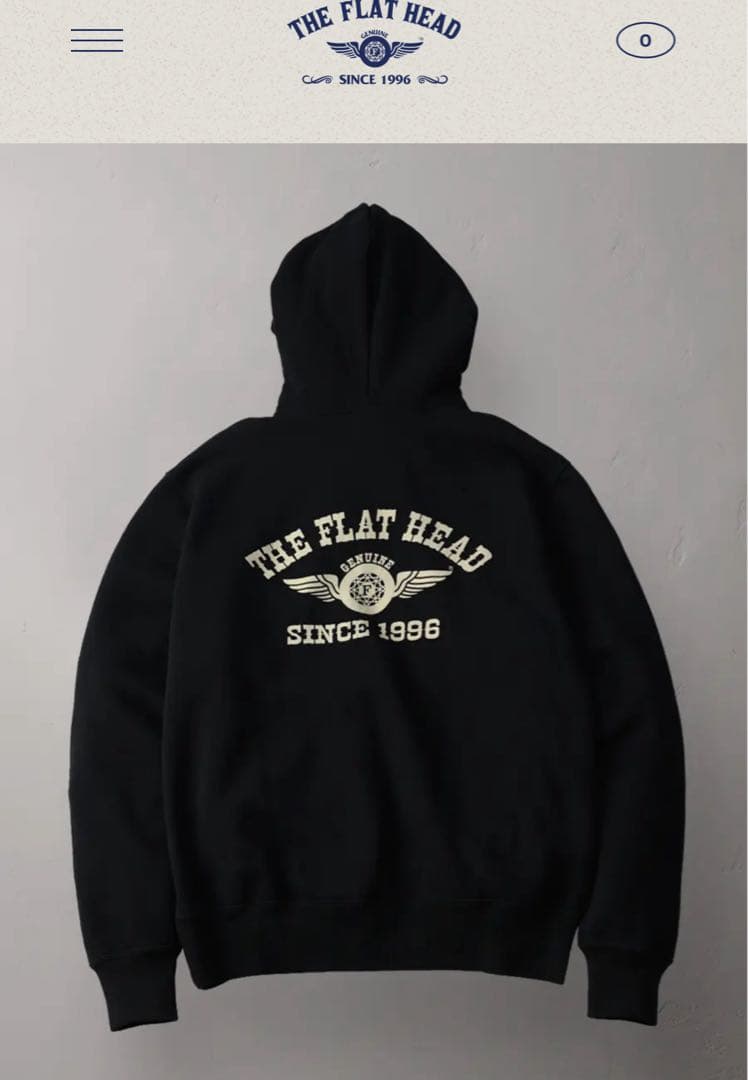 THE FLAT HEAD FN-SWP-216 パーカー 42 新品未使用