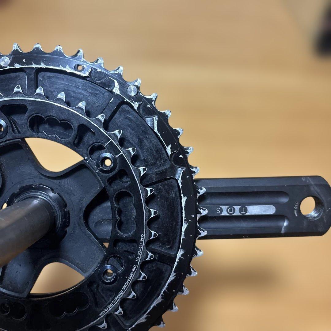 ROTOR 3DTDS 真円クランクセット シマノBB対応24mm軸