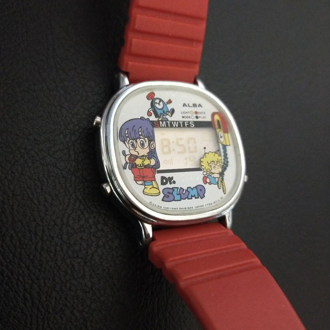 激レア　セイコーALBA Dr. スランプ デジタル　レディース腕時計 美品