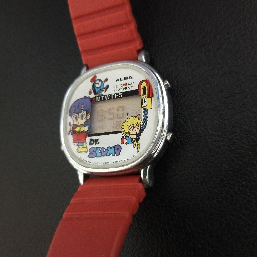 激レア　セイコーALBA Dr. スランプ デジタル　レディース腕時計 美品