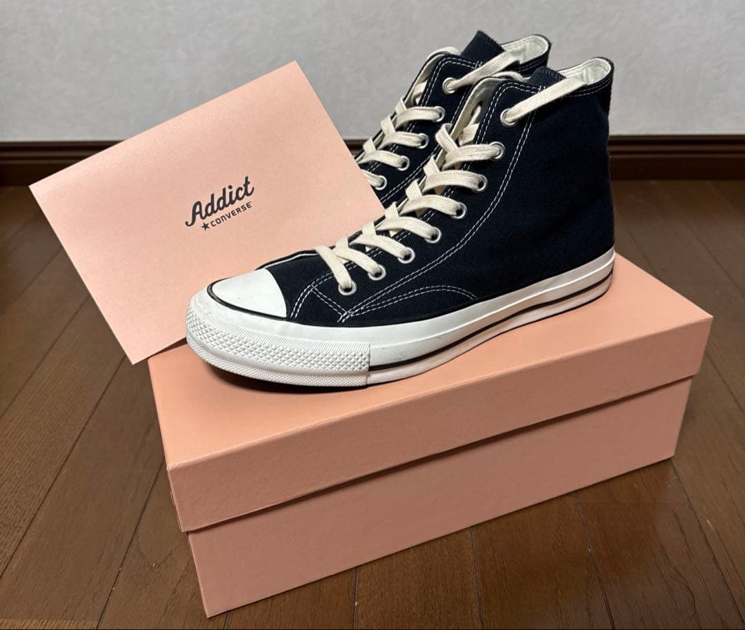 靴 CONVERSE Addict CT CANVAS HI SMOKY BLACK