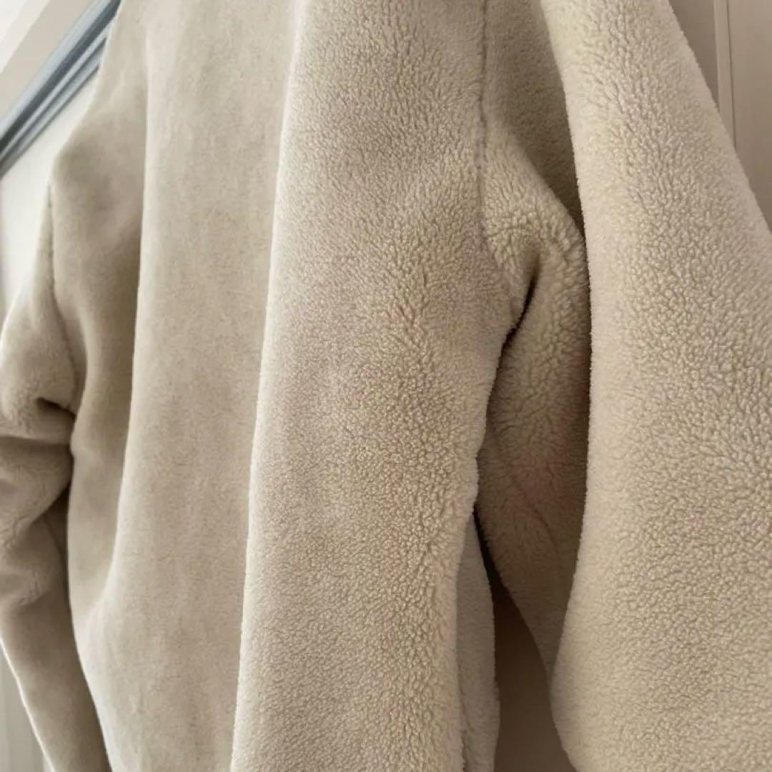 ミリタリーリバーシブルクルーネックダウンジャケットTAION-R104BML-1