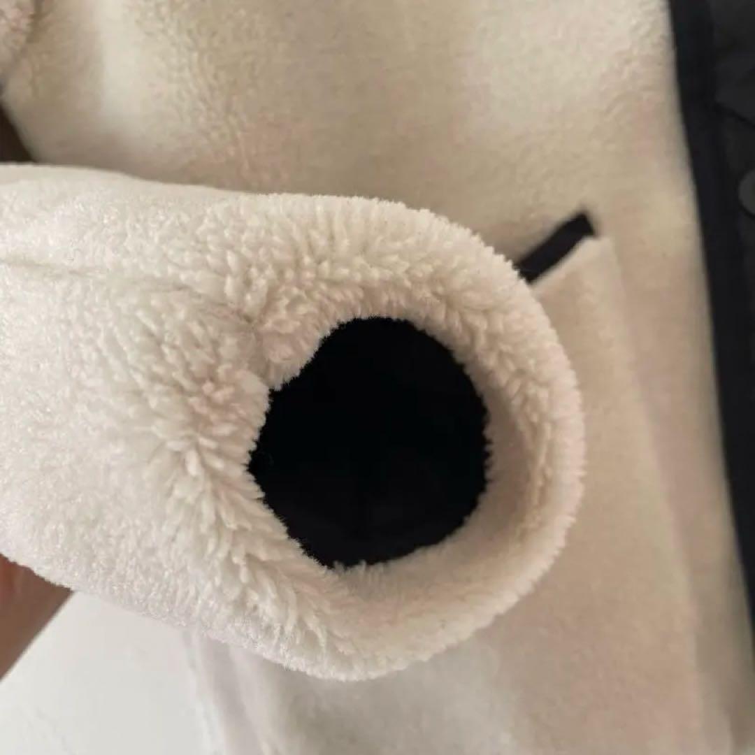 ミリタリーリバーシブルクルーネックダウンジャケットTAION-R104BML-1