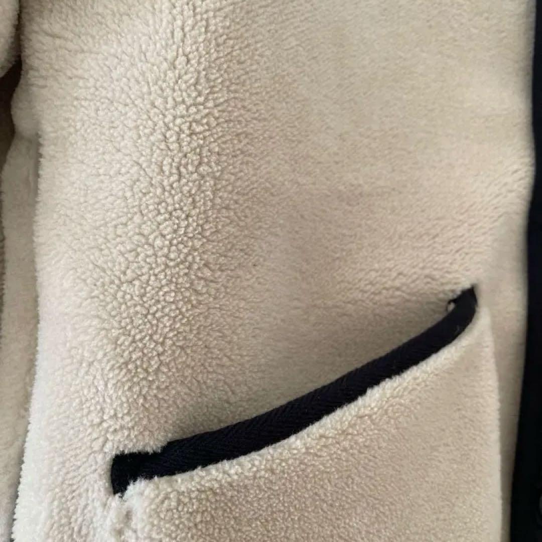 ミリタリーリバーシブルクルーネックダウンジャケットTAION-R104BML-1