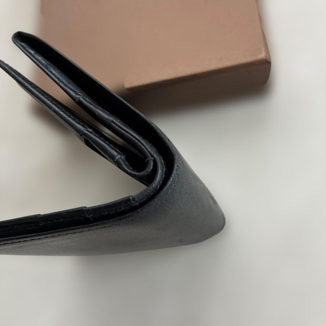 ロエベLOEWE アナグラム　二つ折り財布　ナッパレザー　スペイン製