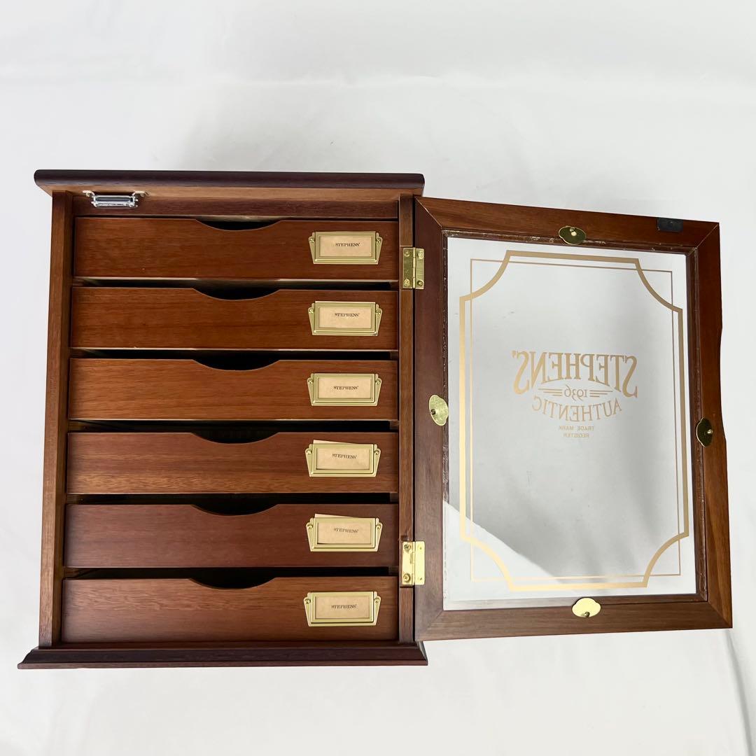 小物入れ STEPHENS' 1936 Letter Case Box Vintage