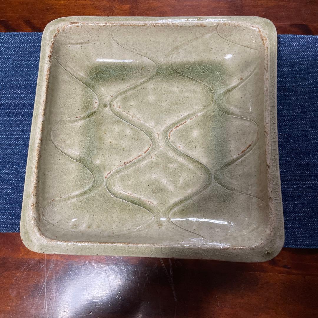 出西窯　多々納弘光作　大皿