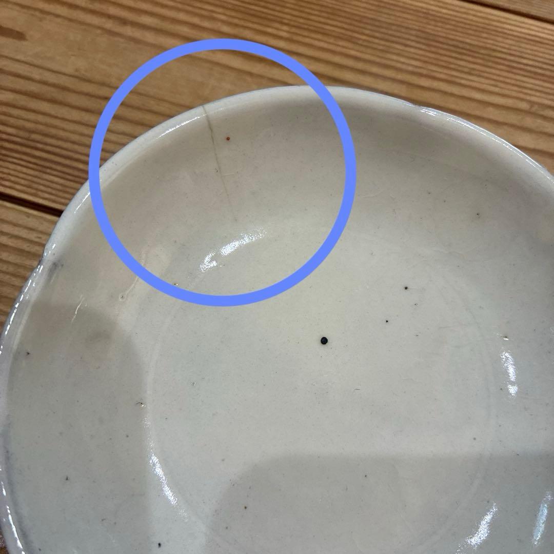 唐津焼 粉引 中里隆　小皿