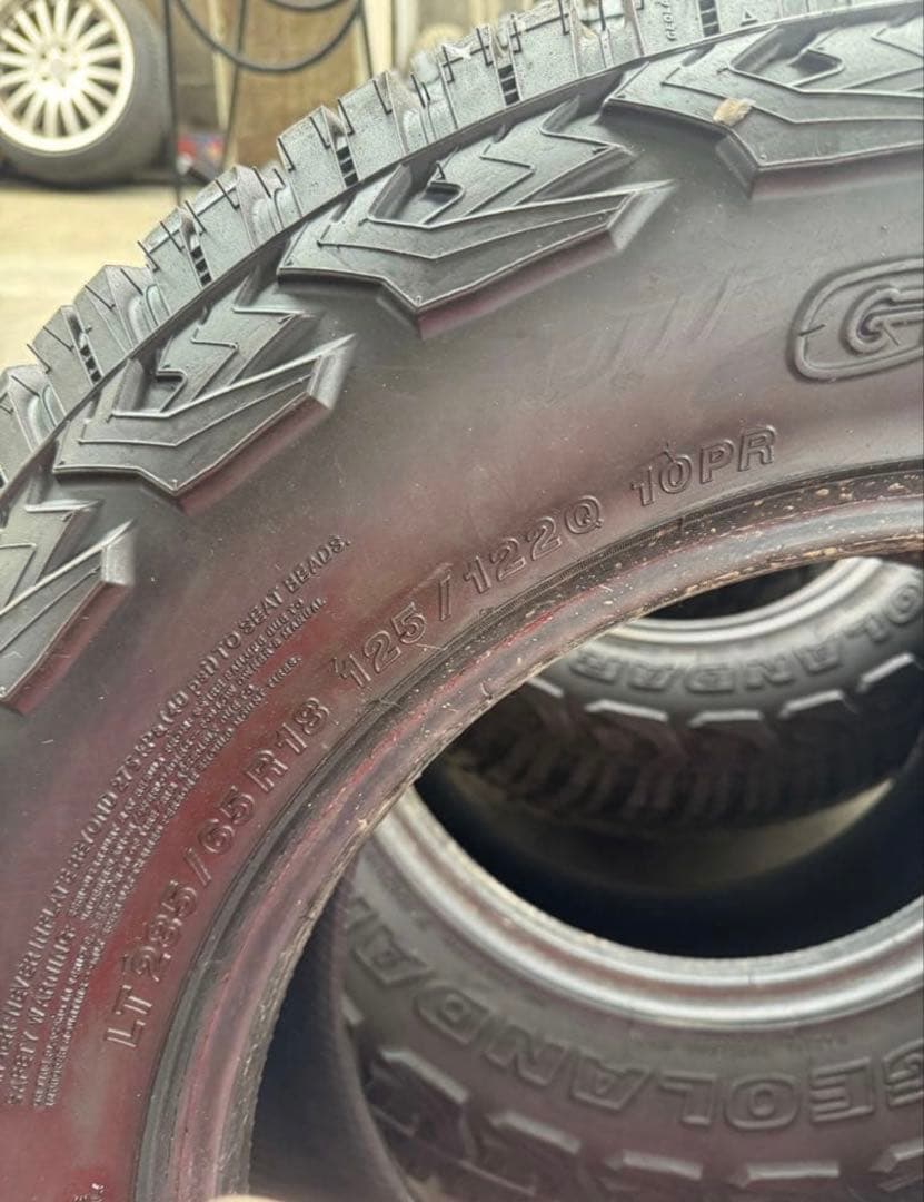 ヨコハマ　ジオランダーX-AT 285/65r18