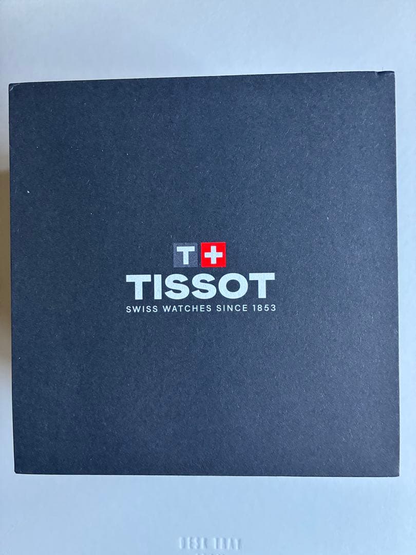 TISSOT PR100 40mm ブラック/ブラックレザー