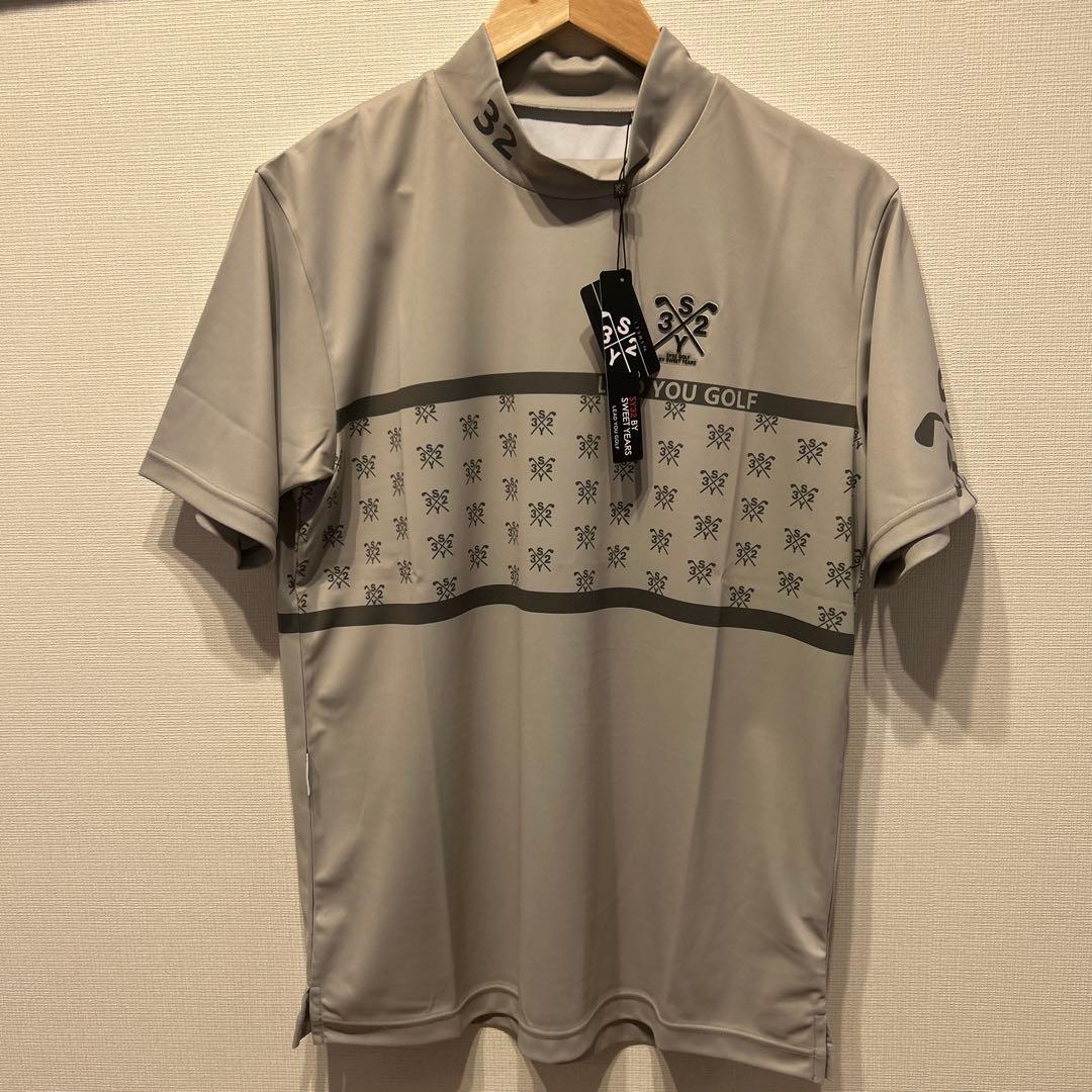 SY32 ゴルフ モックネックシャツ