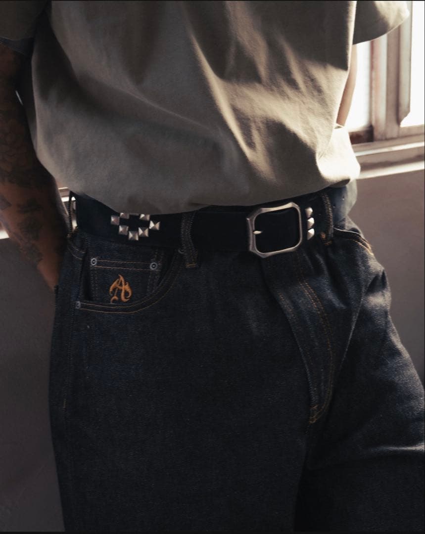 「即完売品」ANTIMID STUDS BELT