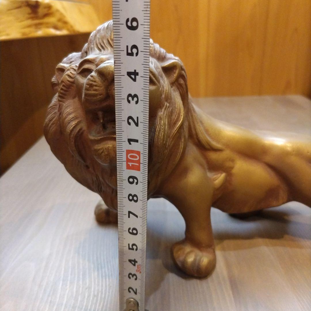 古道具　猛獣虎　ブロンズ像　虎の置物　虎　タイガー　骨董品　昭和時代　縁起物