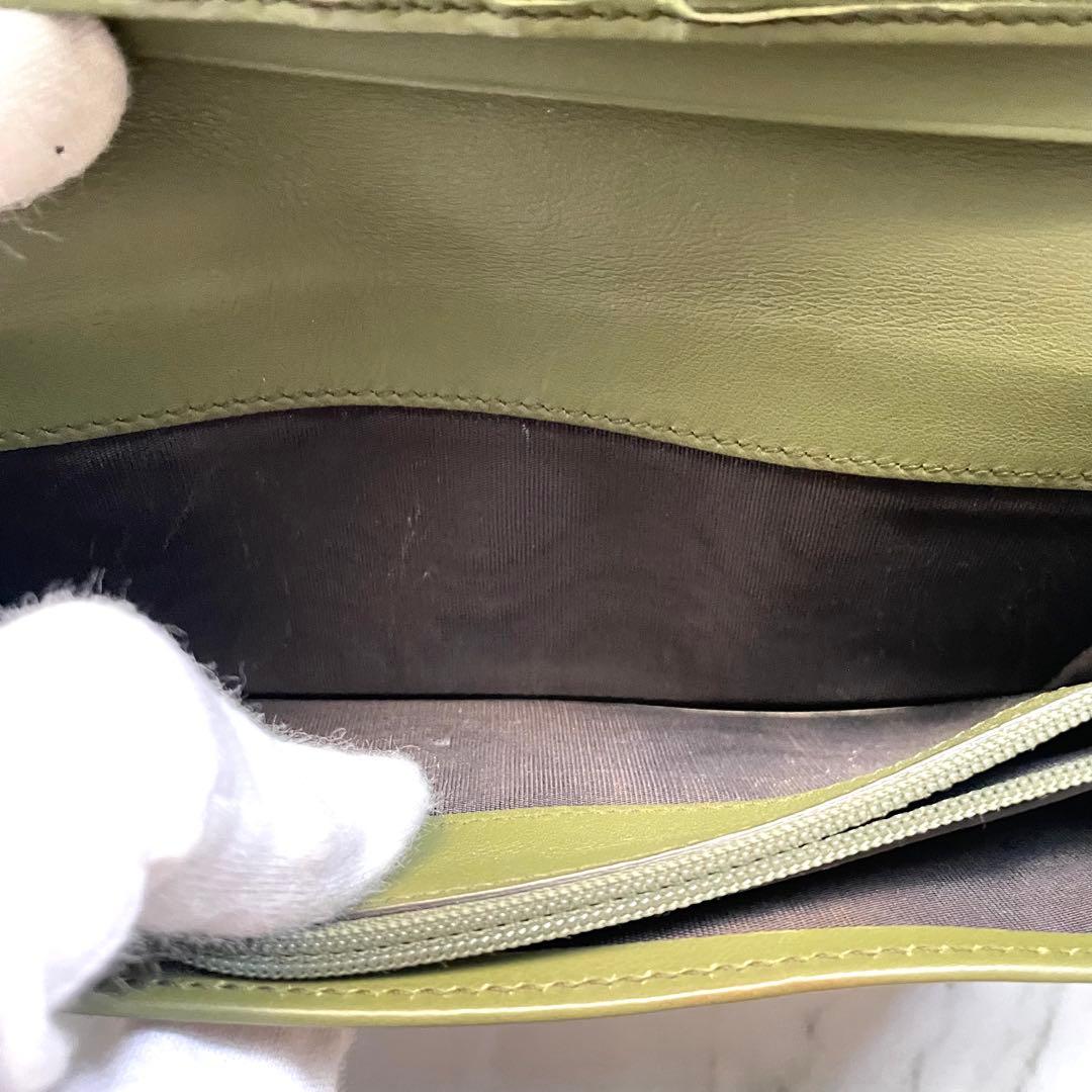 GUCCI グッチ　長財布　GG キャンバス　2つ折り財布　美品　0114-③