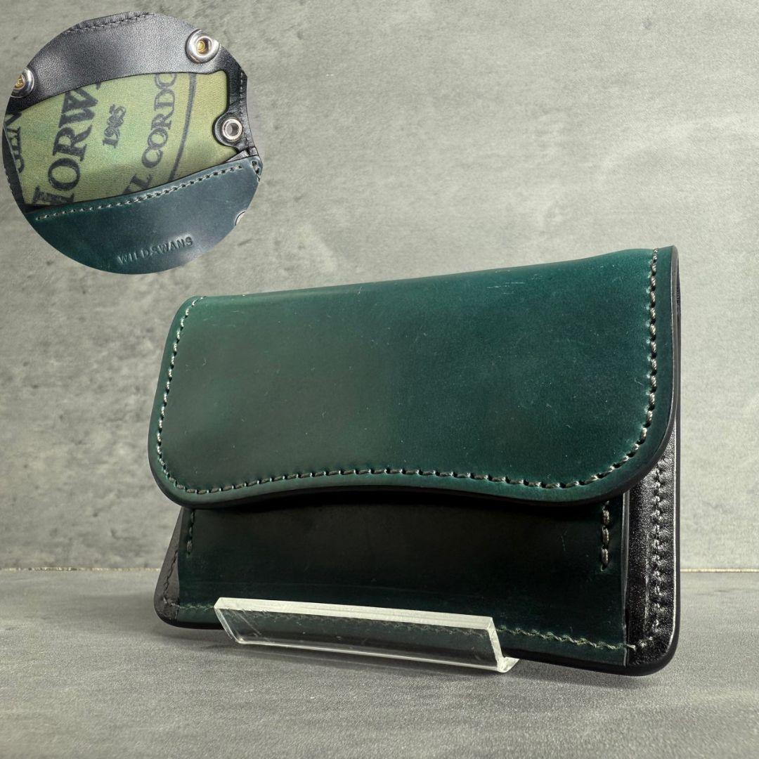 【入手困難】WILDSWANS タング シェルコードバン スタンプ ホーウィン