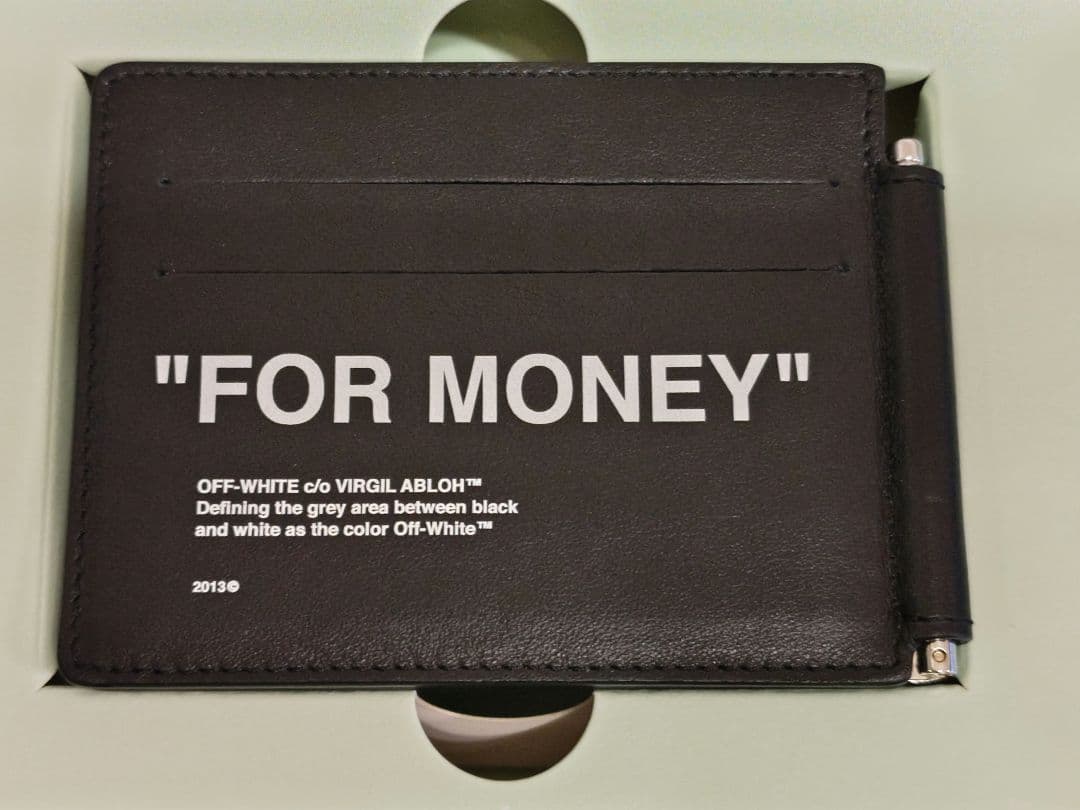☆大幅値下げ☆OFF-WHITE マネークリップ 未使用品