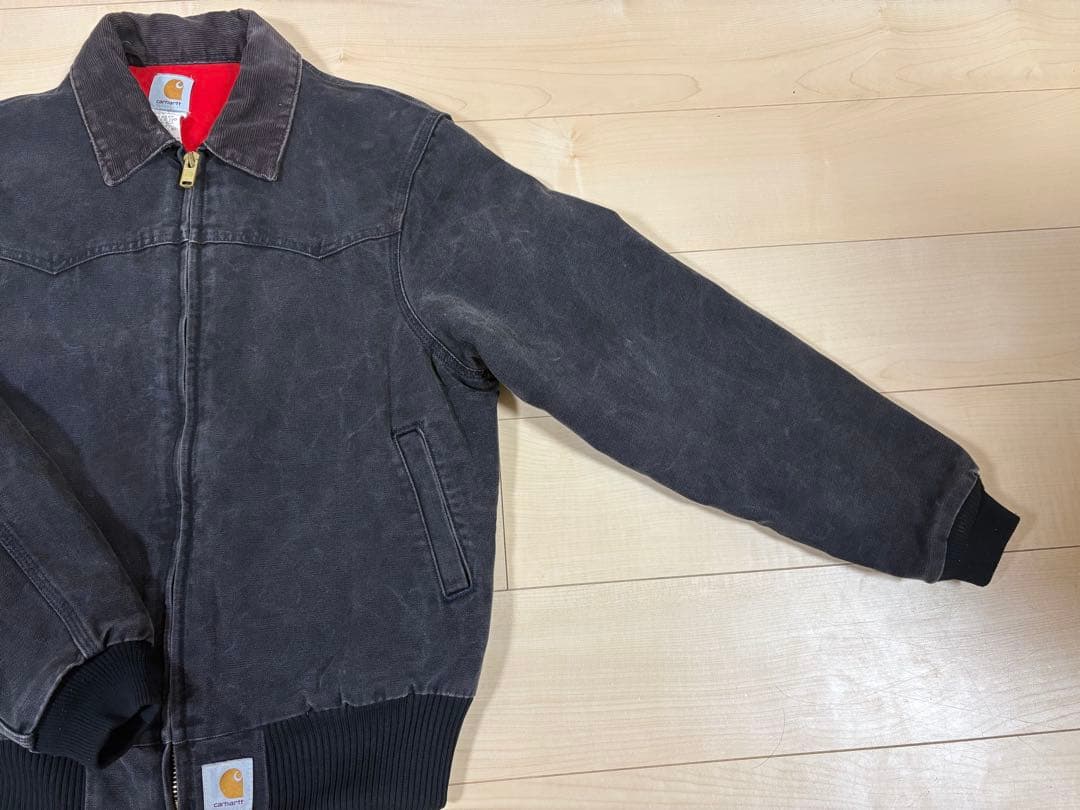 90s Carhartt サンタフェジャケット J13 BLK M カーハート