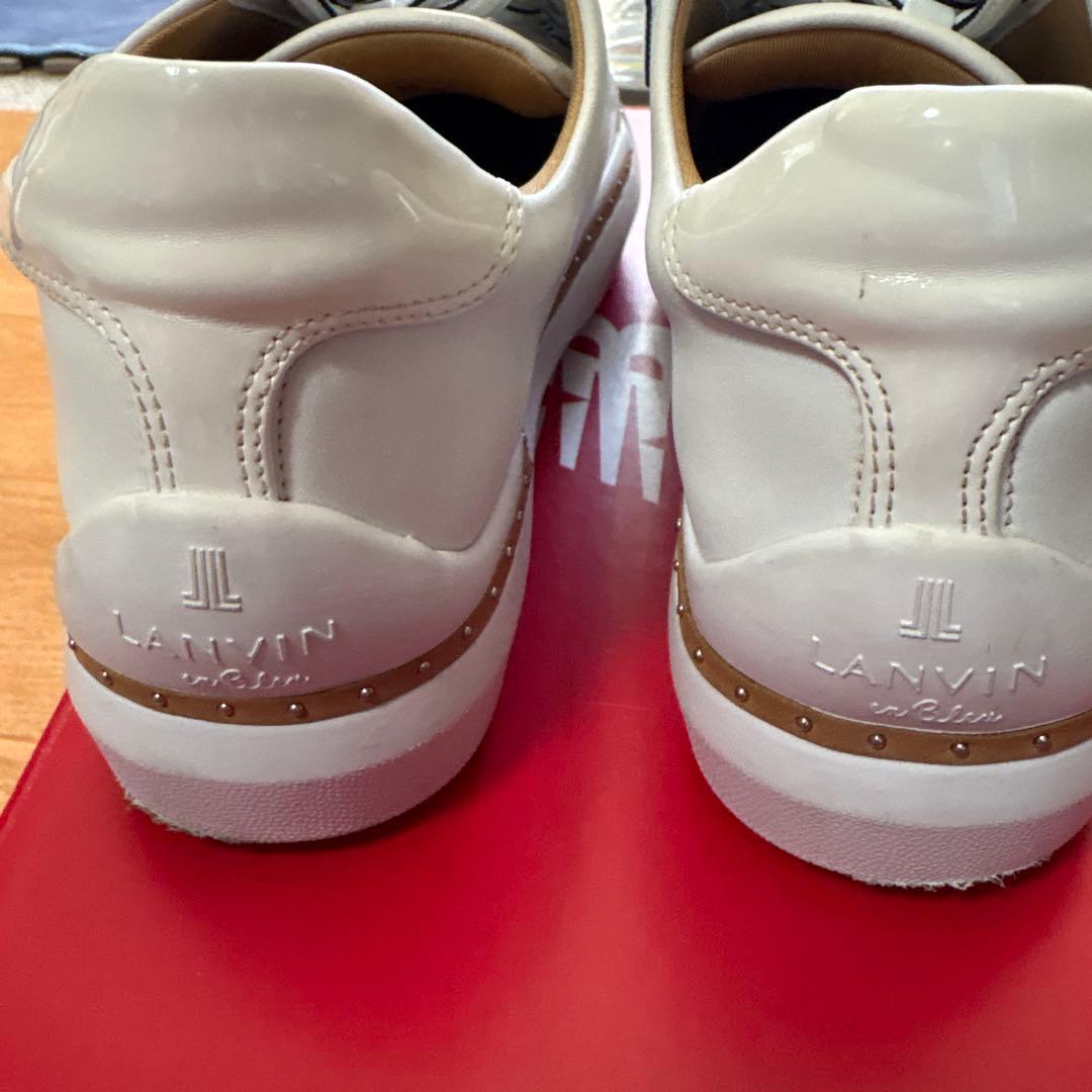 ランバン オン ブルー LANVIN en Bleu スニーカー 23 美品