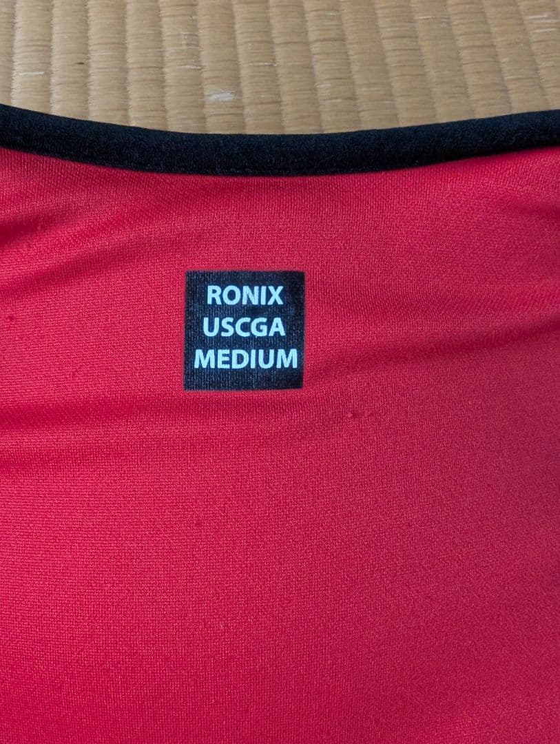 RONIX + Volcom ブラック/レッド ライフジャケット