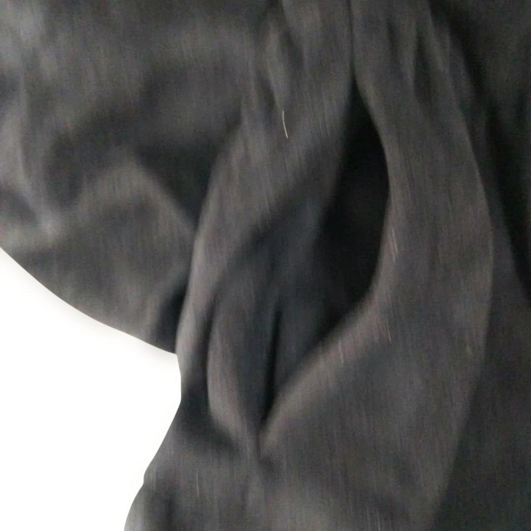 【極美品】BURBERRY BLUE LABELアンゴラ混ティアードコート黒M