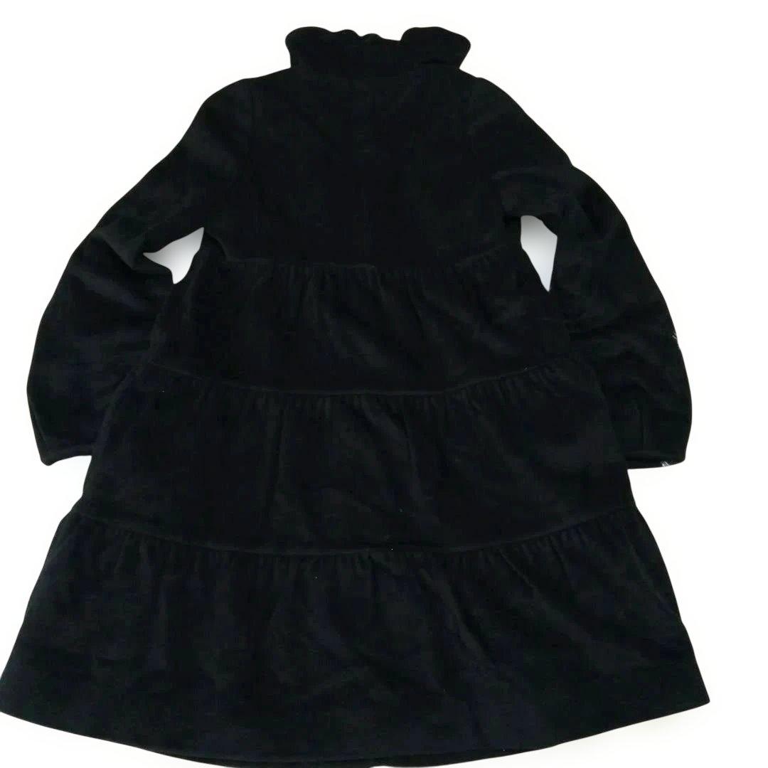 【極美品】BURBERRY BLUE LABELアンゴラ混ティアードコート黒M