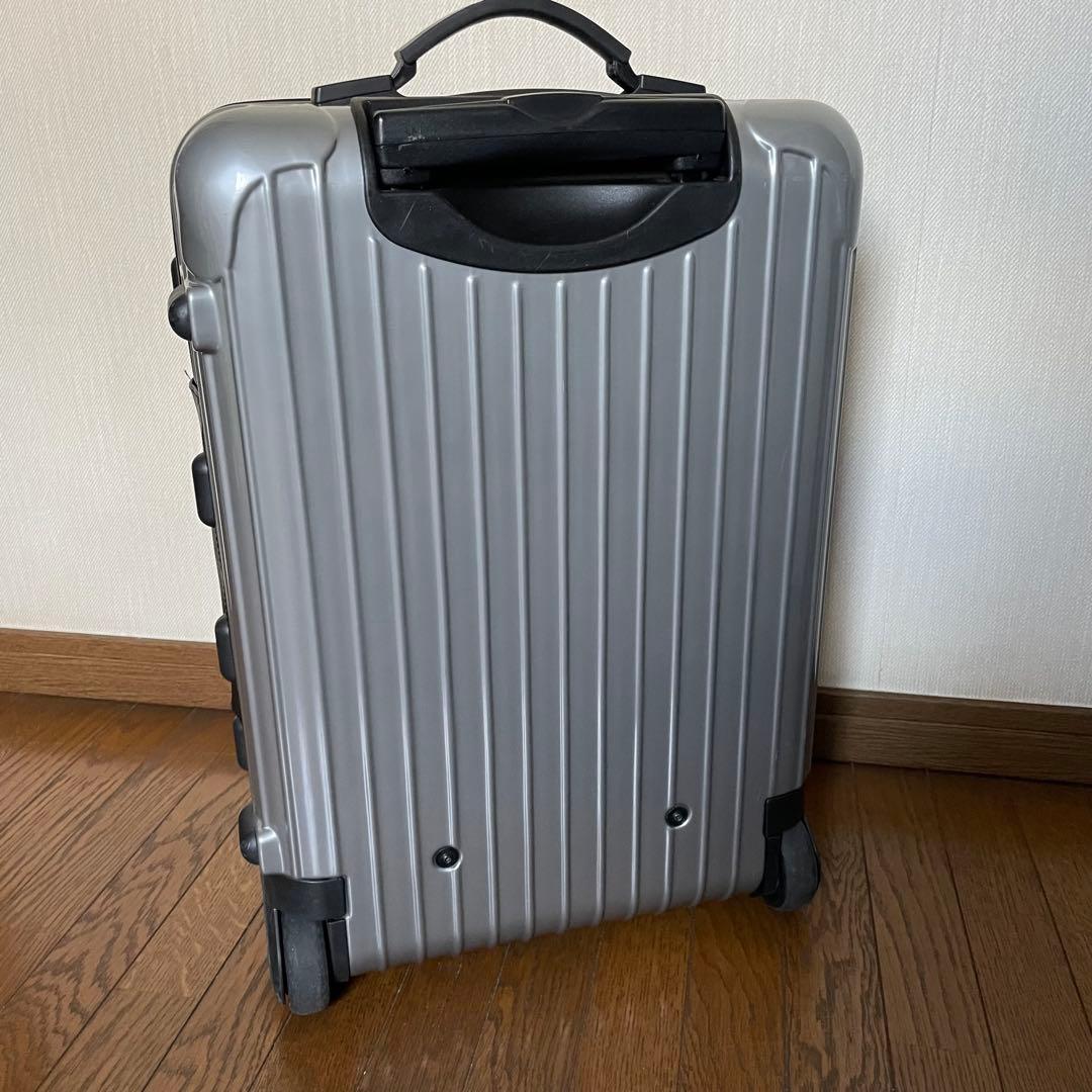 【希少】RIMOWA SALSAサルサ 2輪 35L/856 522 シルバー