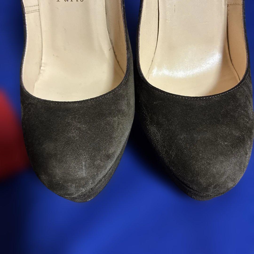 Christian Louboutin ハイヒールパンプス ブラウン