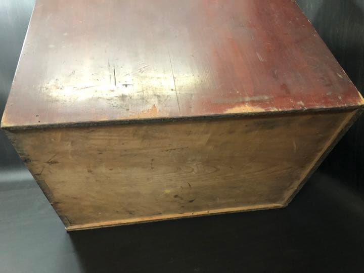 書庫 和本や古書 古本 古文書の収納に！書棚本棚木箱 大蔵経 観音開き 時代家具