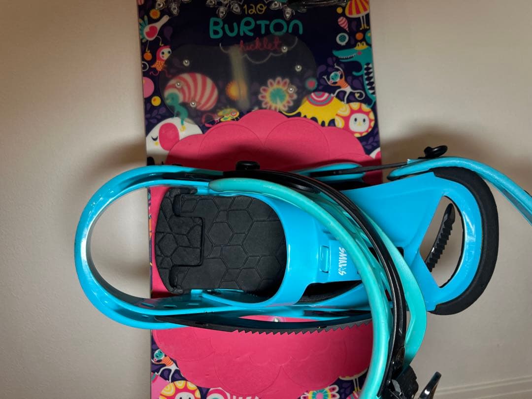 Burton 120 キッズ　チクレット　スノーボード ビンディング付き