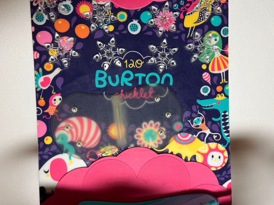 Burton 120 キッズ　チクレット　スノーボード ビンディング付き