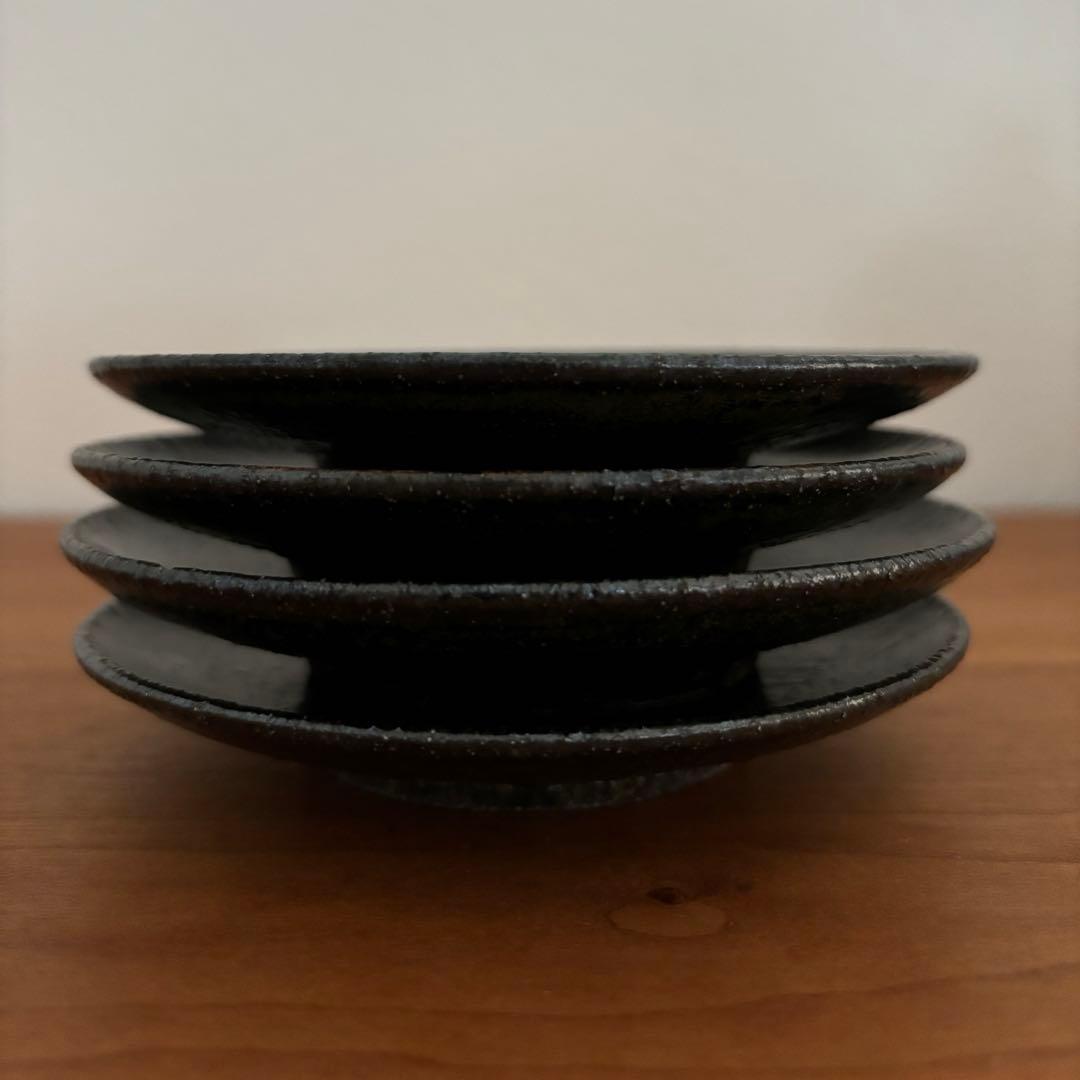 余宮隆　小皿　4枚セット
