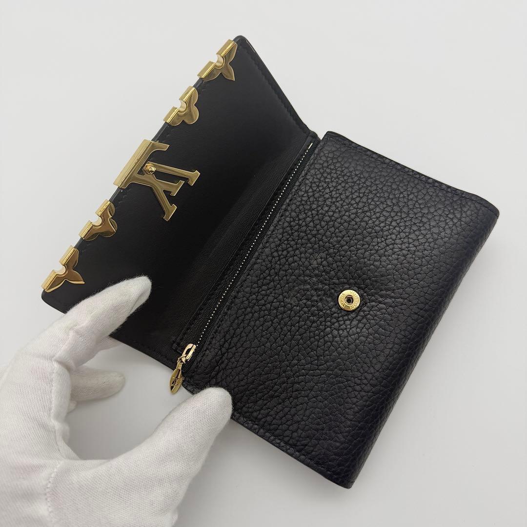 【ヴィヴィエンヌ刻印】ルイヴィトン ポルトフォイユ カプシーヌ コンパクト