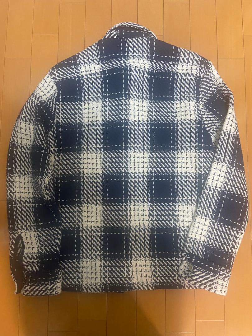 【ワックスロンドン】WHオーバーシャツ｜シャツジャケット　希少　MARINE