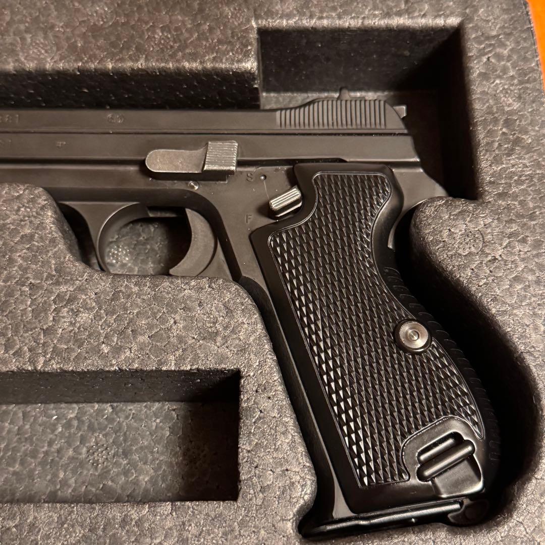 CAW SIG P210 CPブローバックモデルガン