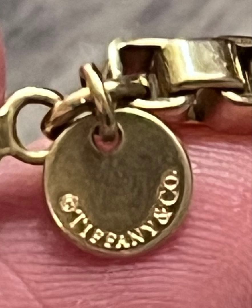 Tiffany ティファニー　k18 YG 18金　ベネチアン　ブレスレット