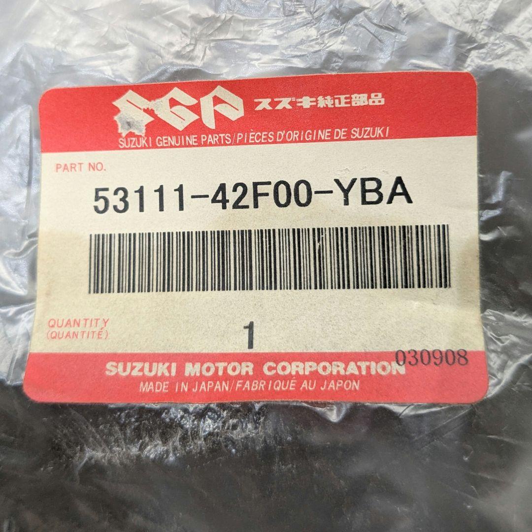 未使用品 SUZUKI GSX 1400 バイク フロントフェンダー ブルー