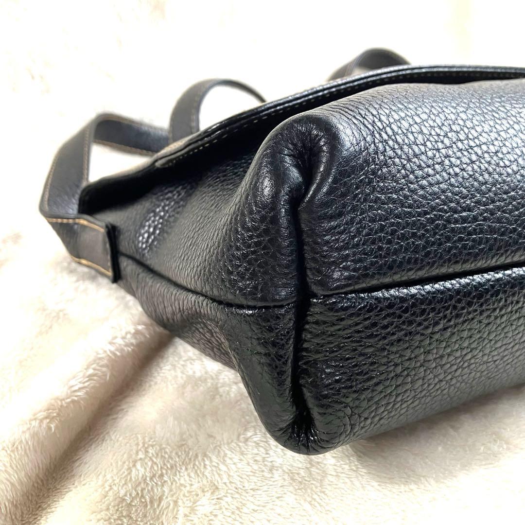 【美品✨】GIVENCHY ジバンシー 本革 ショルダーバッグ メッセンジャー黒