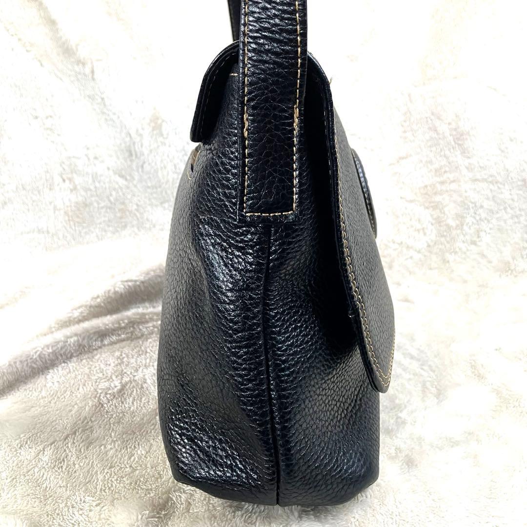 【美品✨】GIVENCHY ジバンシー 本革 ショルダーバッグ メッセンジャー黒