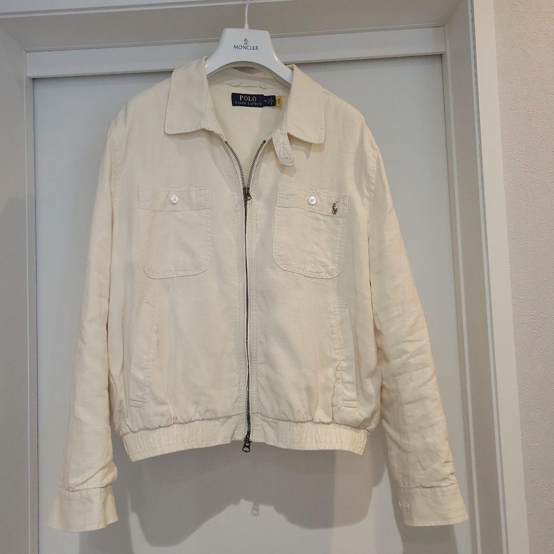 Polo Ralph Lauren ジップアップジャケットベージュクリーム
