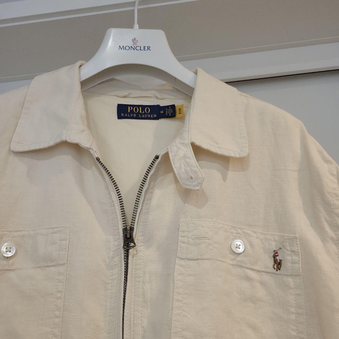 Polo Ralph Lauren ジップアップジャケットベージュクリーム