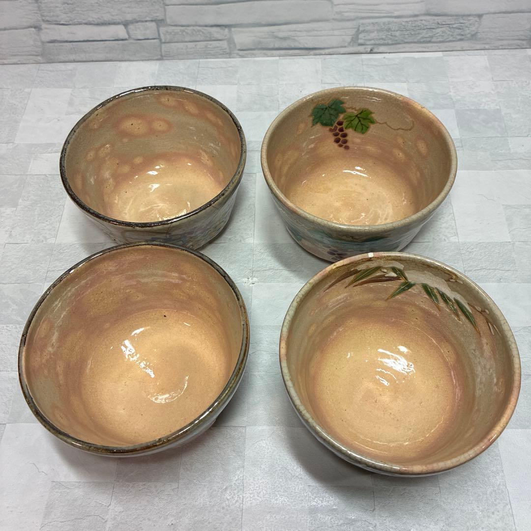京焼 四季茶碗4客 乾山