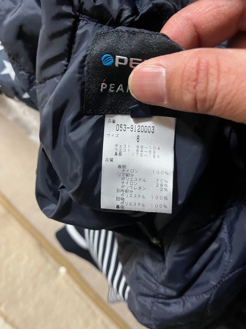 PEARLY GATES 星柄ブルゾン