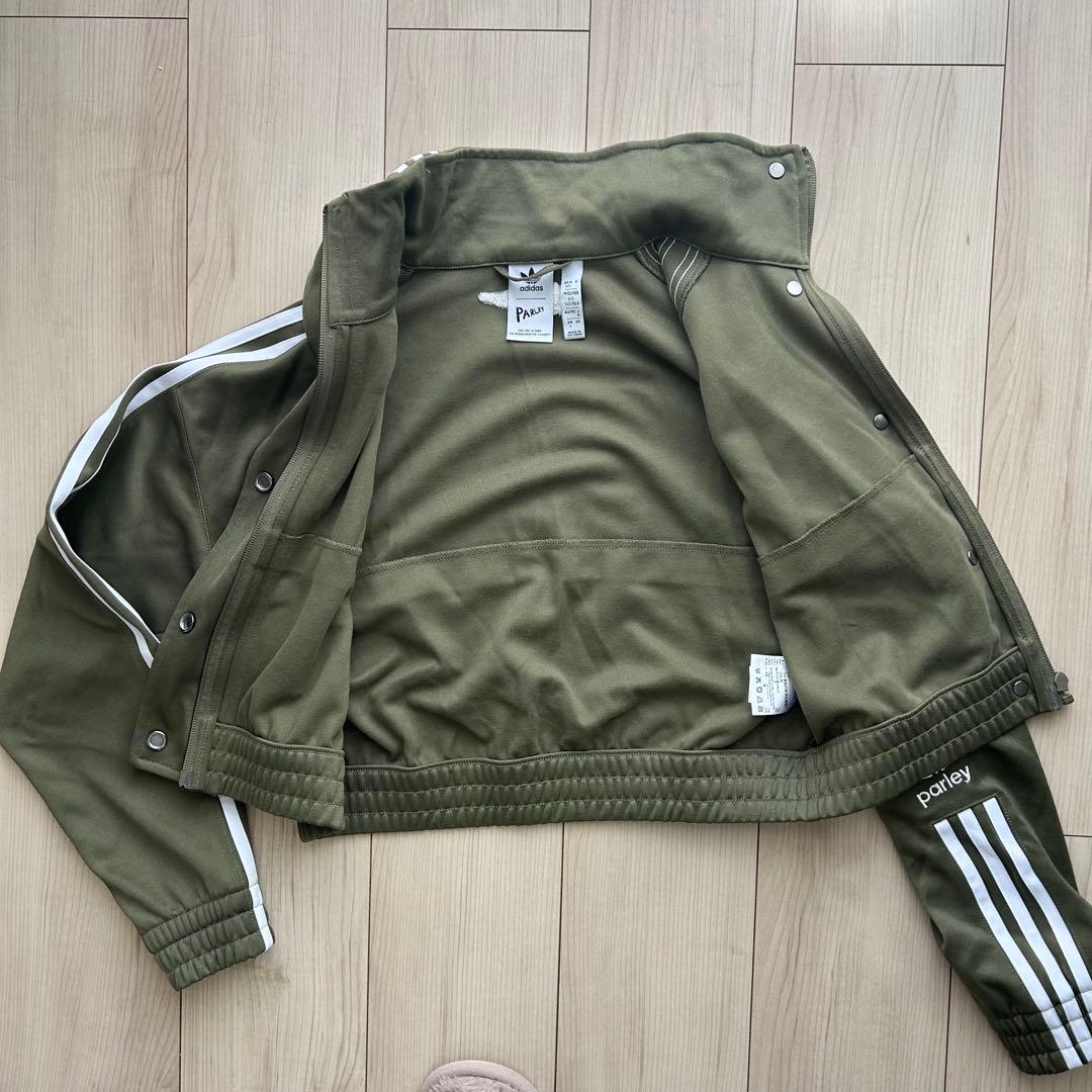 レア　美品　短丈 adidas × parley トラックジャケット　ジャージ