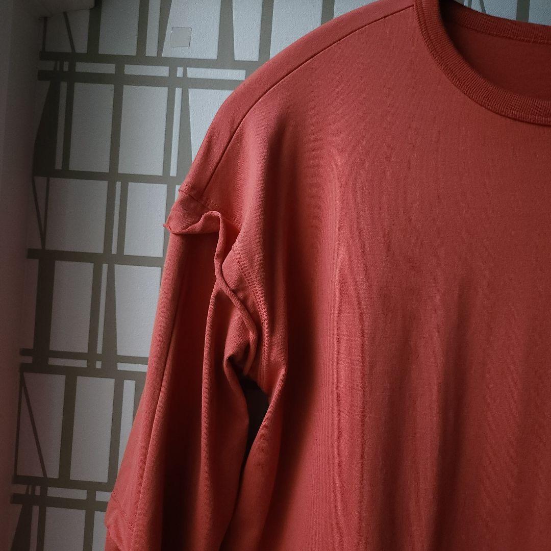 トップス The Viridi-anne Cotton Asymmetry Layered