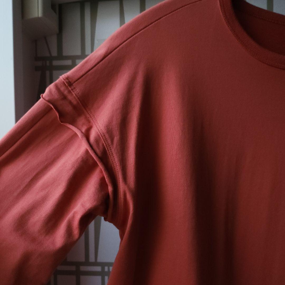 トップス The Viridi-anne Cotton Asymmetry Layered