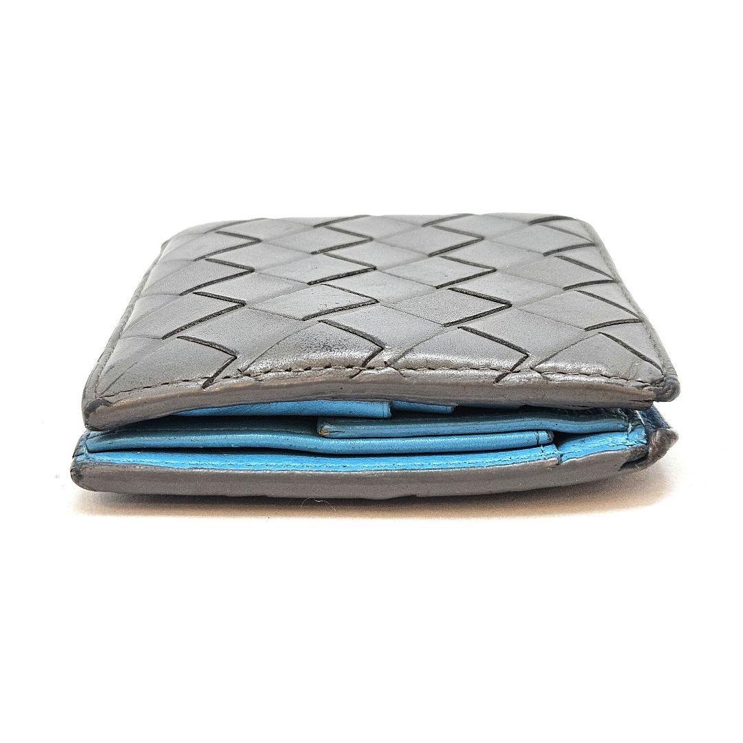 BOTTEGAVENETA ボッテガ 2つ折り財布 イントレチャート ウォレット